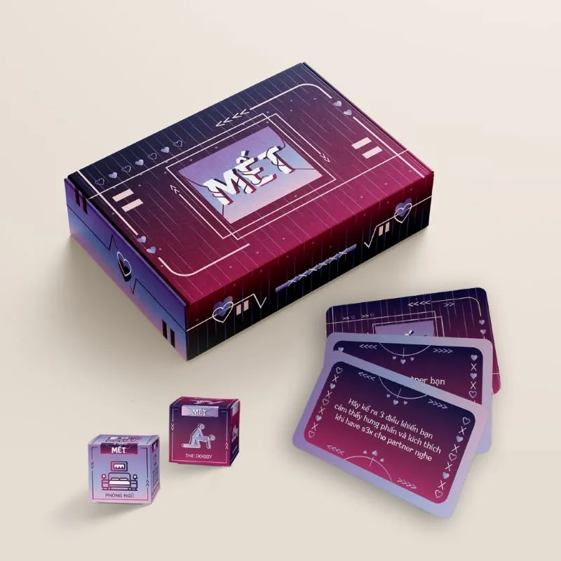 Mết - Bộ bài drinking game "cháy" nhất cho các cặp đôi!