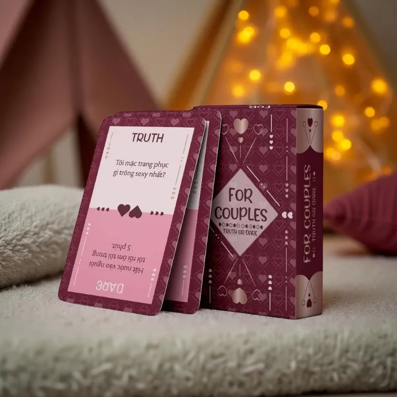 bộ bài drinking game Trust Or Dare For Couple!